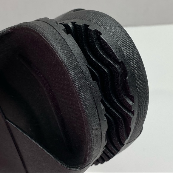 Okabashi Women’s Black Sandals Slides Sz Large New - Picture 9 of 10